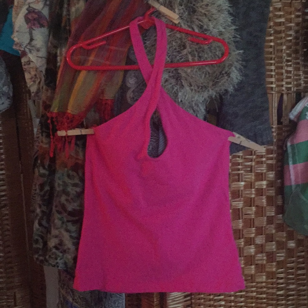 VS Keyhole Halter Bra Top